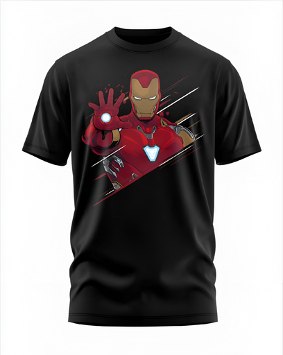 00064 - "IRON ARTISTIC" - Soft and Primium 100% Cotton T-Shirt