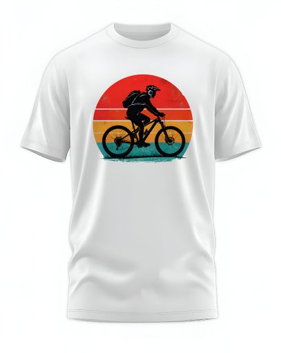 00084 - "Cycle Travel" - Soft and Primium 100% Cotton T-Shirt