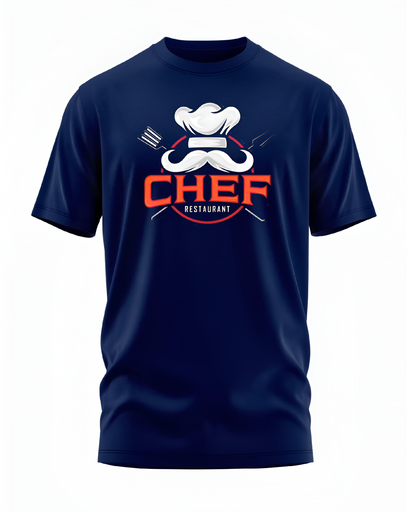 00091 - "Chef" - Soft and Primium 100% Cotton T-Shirt