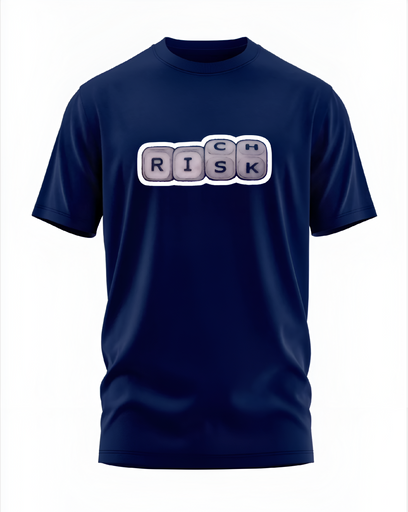 00146 - "RICH = RISK" - Soft and Primium 100% Cotton T-Shirt