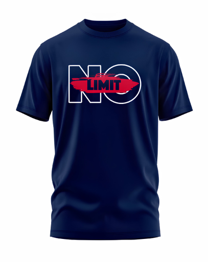 00173 - "NO LIMIT" - Soft and Primium 100% Cotton T-Shirt
