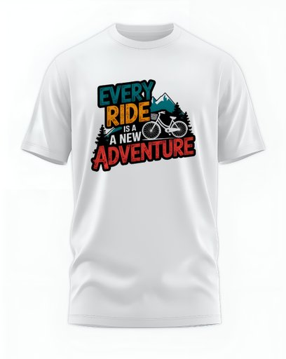 00175 - "ADVENTURE" - Soft and Primium 100% Cotton T-Shirt