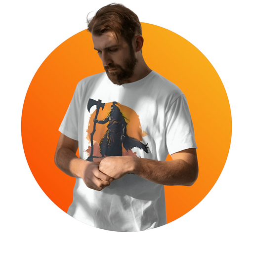 WHITE COLOUR Printed T-Shirt