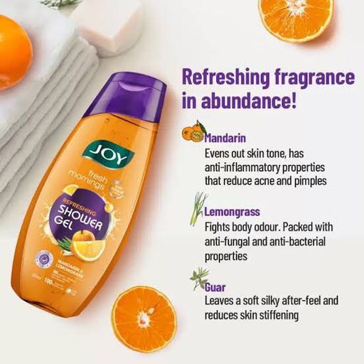 JOY SHOWER GEL MENDARIN & LEMON GRASS  250 ml (2pcs)