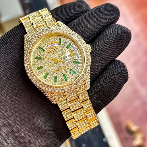 Rolex Diamond Mens🔥👉Rolex Diamond Rich Look Collection  Best QualityBest Rate