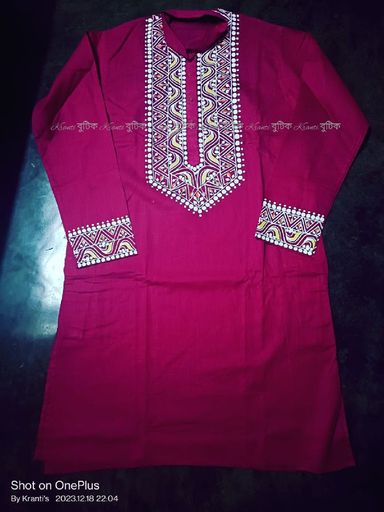 Handpainting Panjabi 