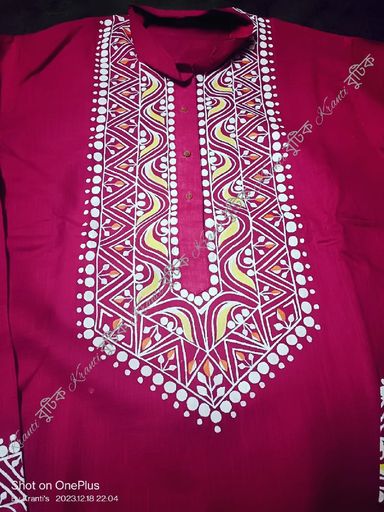 Handpainting Panjabi Kurta 