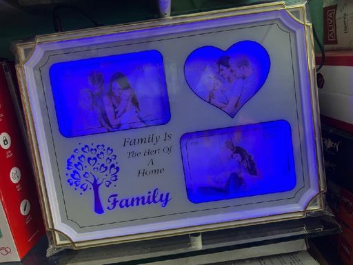 Family Frame With Light