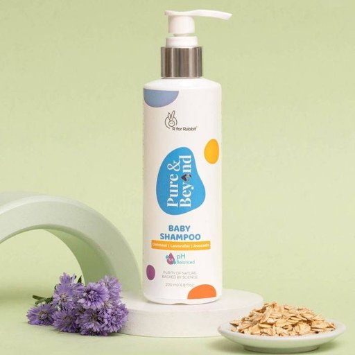 Pure & Beyond Baby Shampoo for Kids With Natural Oatmeal & Avocado 