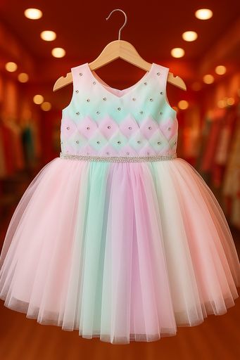 Premium Soft Cotton Frock for Baby Girls (Available in 3 Years Size) | Comfortable & Skin Friendly | Bangalore Local Delivery