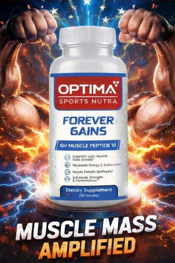 Optima Forever Gains – Muscle Mass & Strength Booster