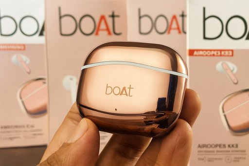 BoAt K23 Airdops Rose Gold Wireless Earbuds