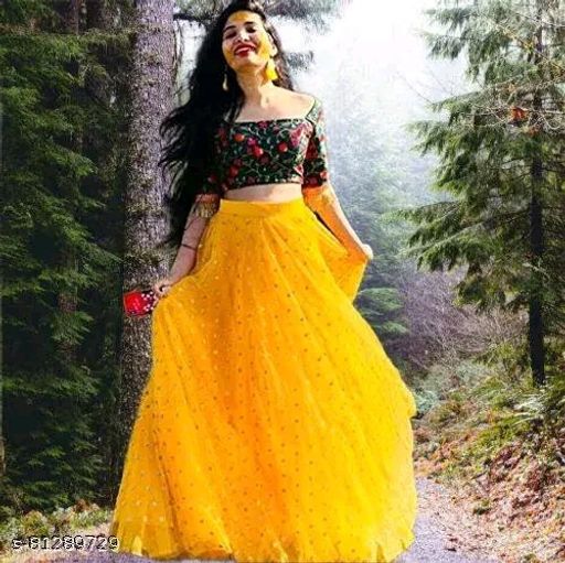 Lehenga Choli without Dupatta