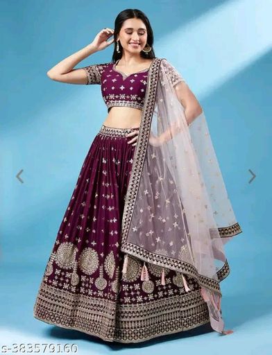 Stylish Designer Lehenga in Georgette Fabrics