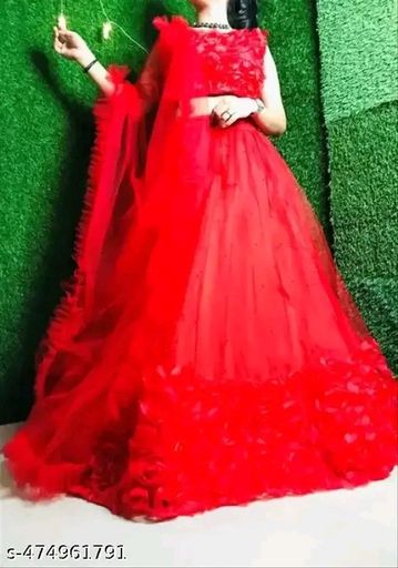 Flower Designer Lehenga Choli