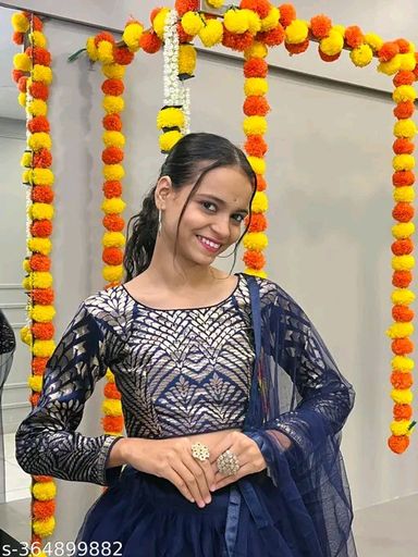 Fancy Designer Ruffle Lehenga Choli