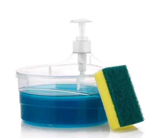 2 In 1SOAP DISPENSER WITH SPONGE