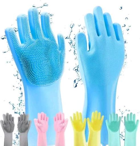 Silicone Multiple Washing Glove