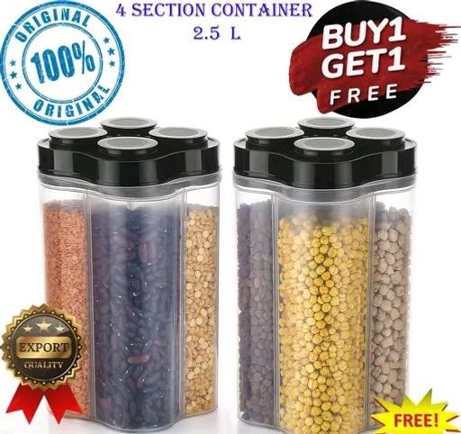 plastic storage container buy1 get1 free