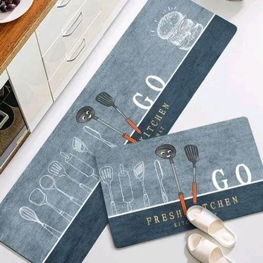 Kitchen Mat (Runner 40 x 120cm & Doormat 40 x 60cm)