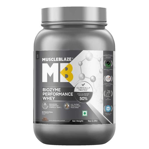 Muscle Blaze BIOZYME Performance Whey Protein 1kg
