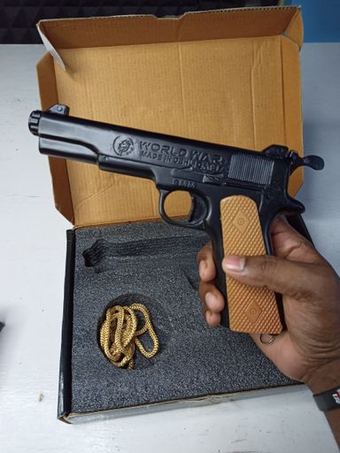 Metal Gun Feels like orginal Gun(No Licence Required in India)