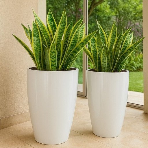 Premium Tower Pots 14 inches (Set of 2)