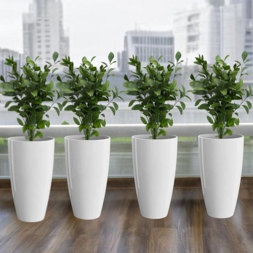 Premium Tower Pots 14 inches (Set of 4)