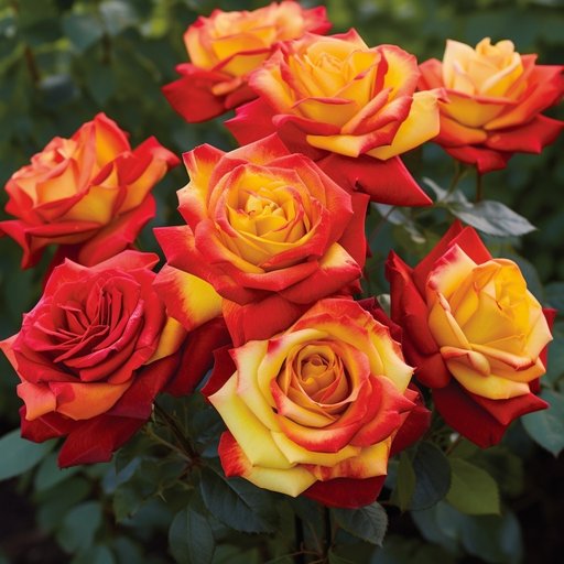 Sunburst Splendor Rose