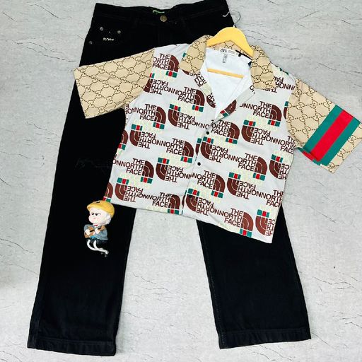 Gucci & Versace Top Quality Shirt & Pant Combo Set