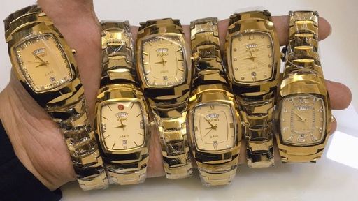 gold chain watches