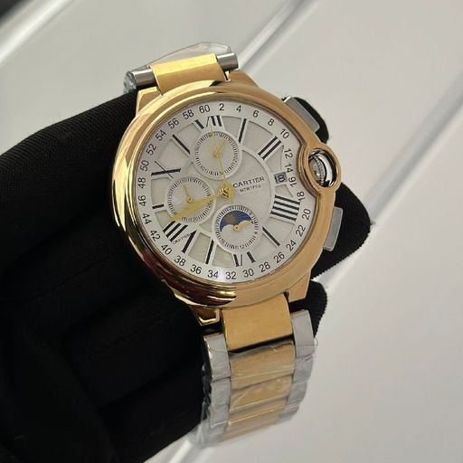 Cartier Luxe Gold Chain Watch
