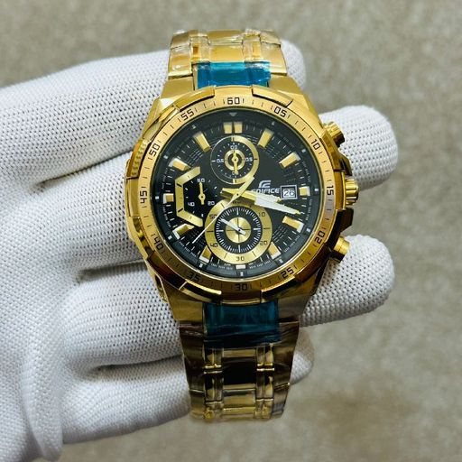 Edifice Luxury Gold Link Watch