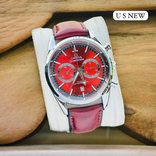 Omega Classic Leather Wristwatch
