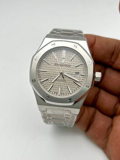 Elegant AP Silver Chain Wrist Watch