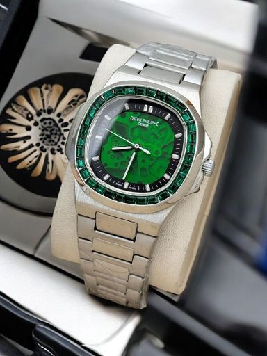 Patek Philippe Luxurious Silver Watch