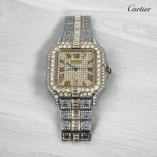cartier diamond watch