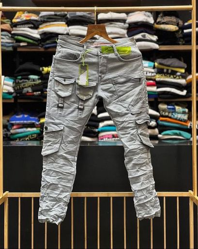Mens Stylish Jeans With Six Pocket