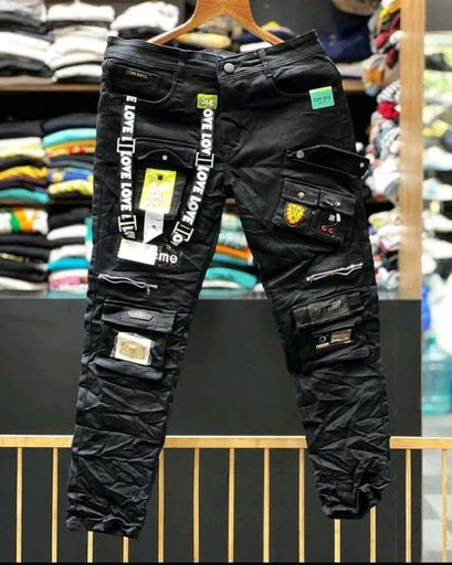 Mens Stylish Six Pocket Jeans