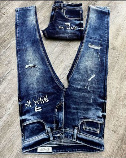 Mens Blue Stylish Jeans