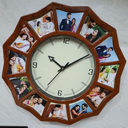 PERSONALIZED RACHANA WALL CLOCK  04