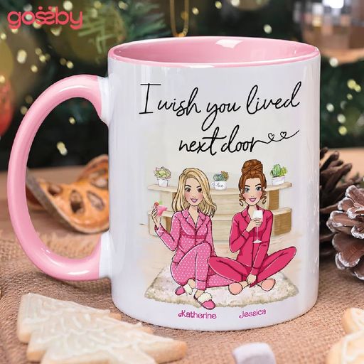 Customized Coffee Mug Pink