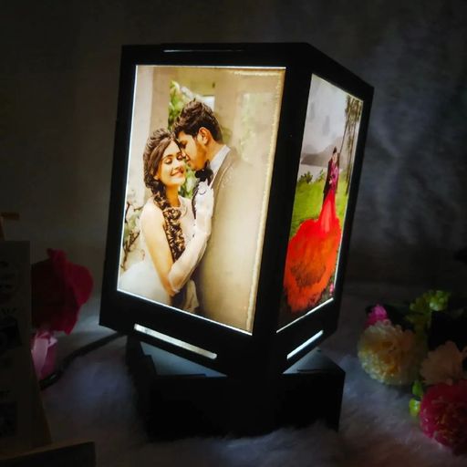 PERSONALIZED ALFA LED REVOLVING FRAME