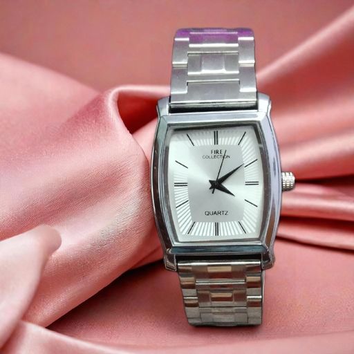 Silvertone Elegance Wristwatch