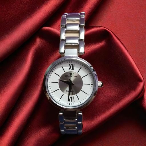 Elegant Silver Timepiece for Women