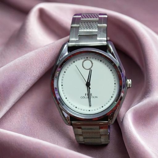 Elegant White-Faced Men's Timepiece
