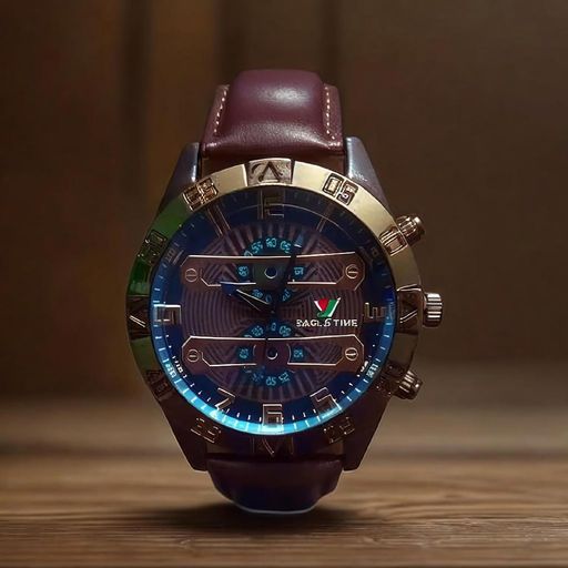 Vintage Brown Strap Timepiece