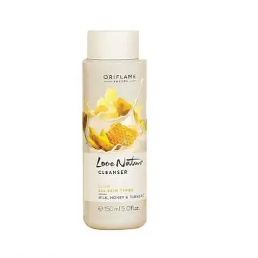 Oriflame Love Nature Milk Turmeric & Cleanser - 150ml