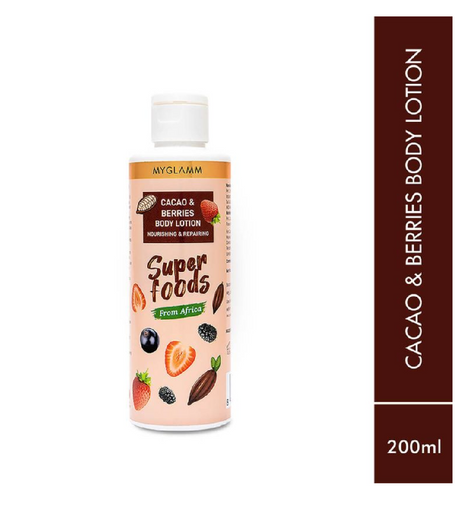MyGlamm cacao & berries body lotion 