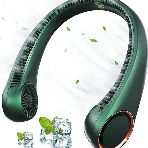 Premium Portable Neck Fan With 5 Speed 